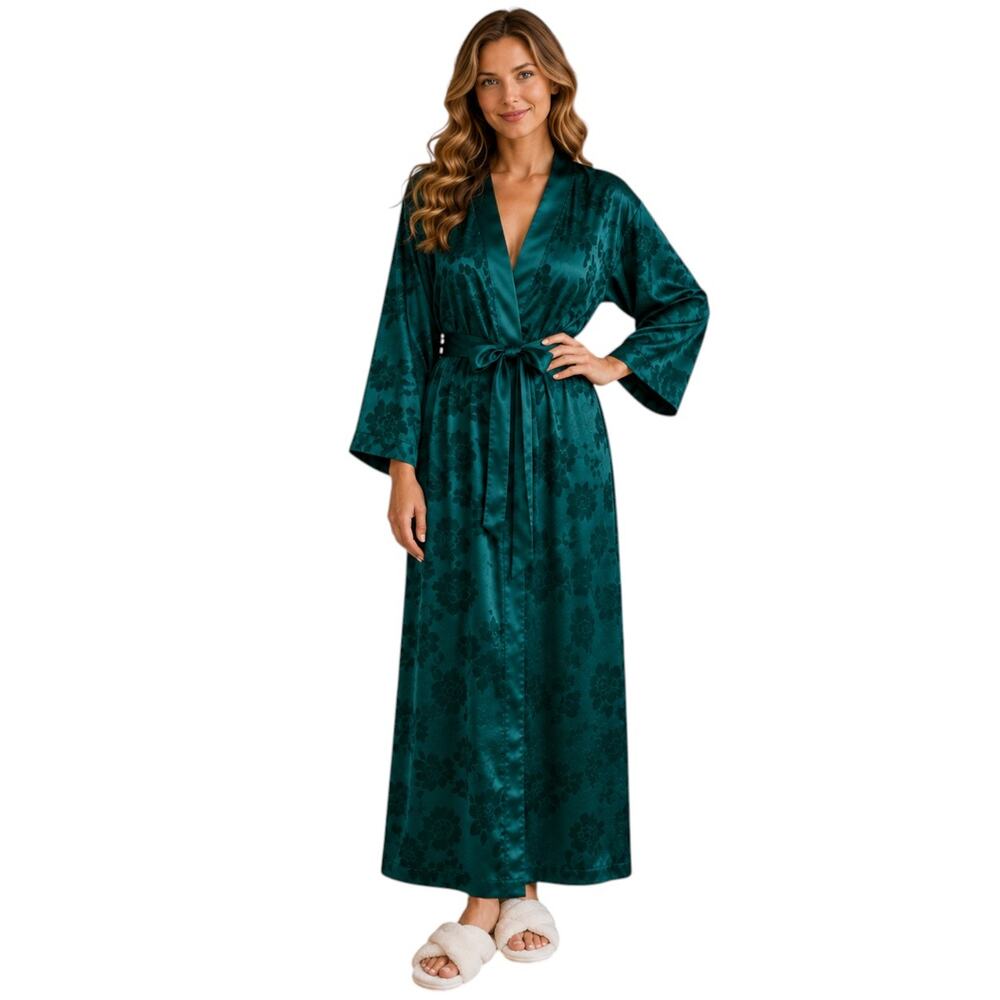 Victoria's Secret VS Archives Burnout Satin Robe, XS/S
